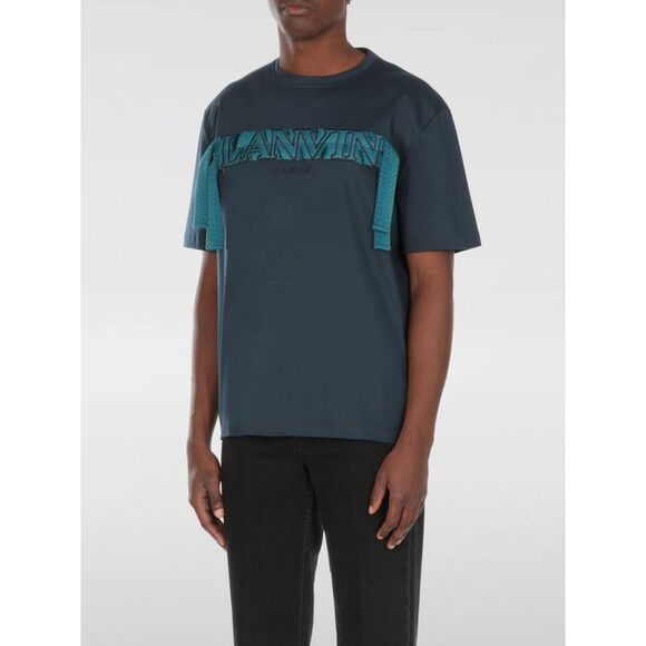 Lanvin T-Shirt Men Blue
